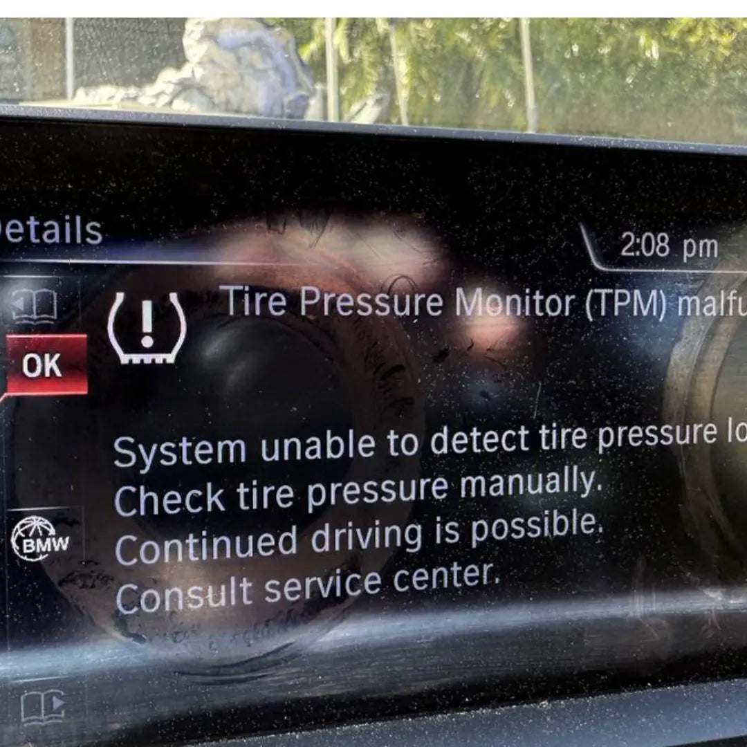 BMW and Toyota Supra TPMS code out