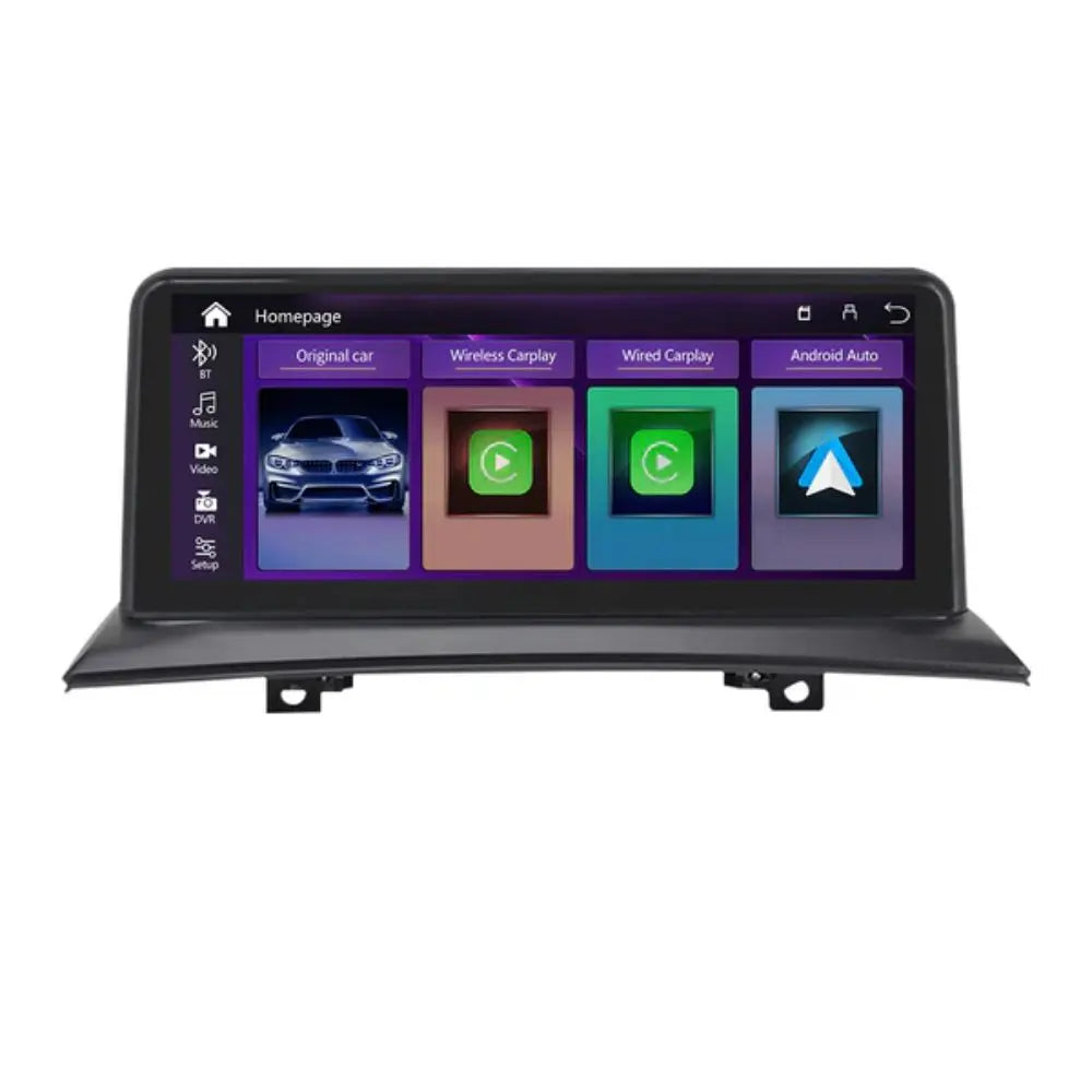 BMW X3 E83 10.25 inch wireless CarPlay head unit, detail