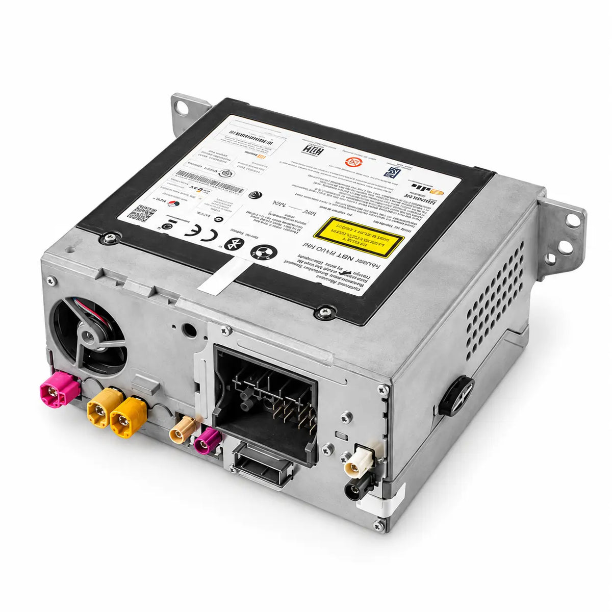 OEM BMW NBT EVO head unit with iDrive 6 and fullscreen CarPlay