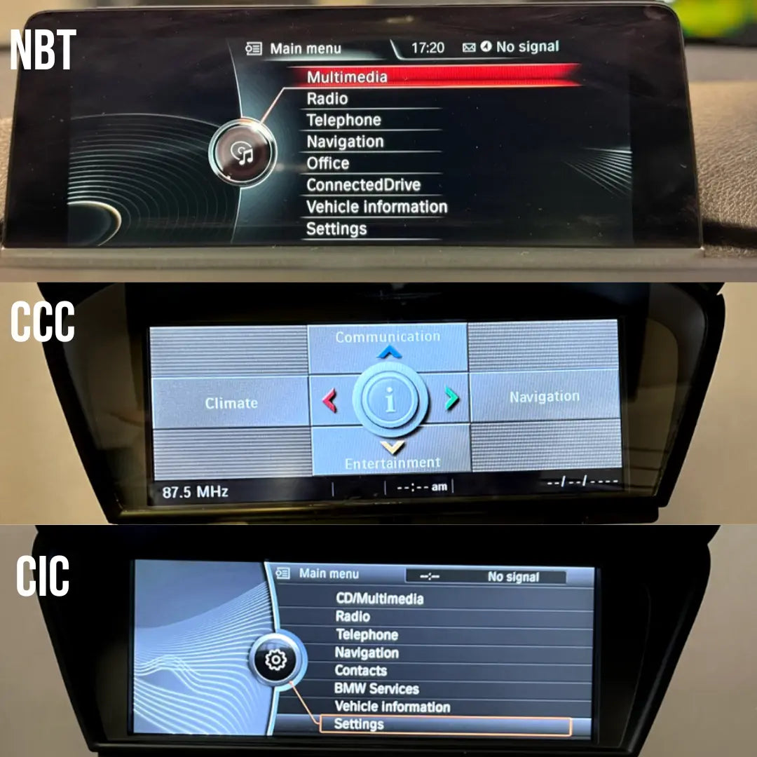 BMW X5 E70 X6 E71 10.25 inch wireless CarPlay head unit, Apple CarPlay screen
