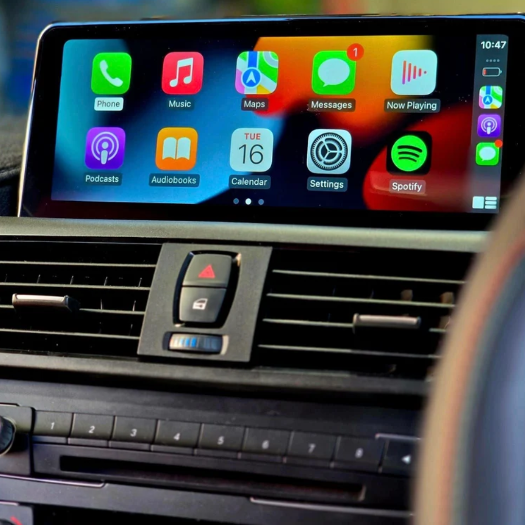BMW NBT EVO IDrive 4 to IDrive 6 + Apple CarPlay OEM